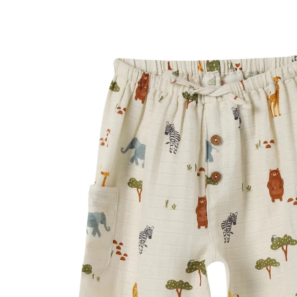 Dulaar Organic Muslin Joggers Set - Squad Goals