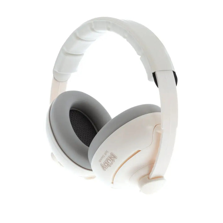 Nuby Soft Sounds 2-in-1 Noise Cancelling Ear Muffs - White