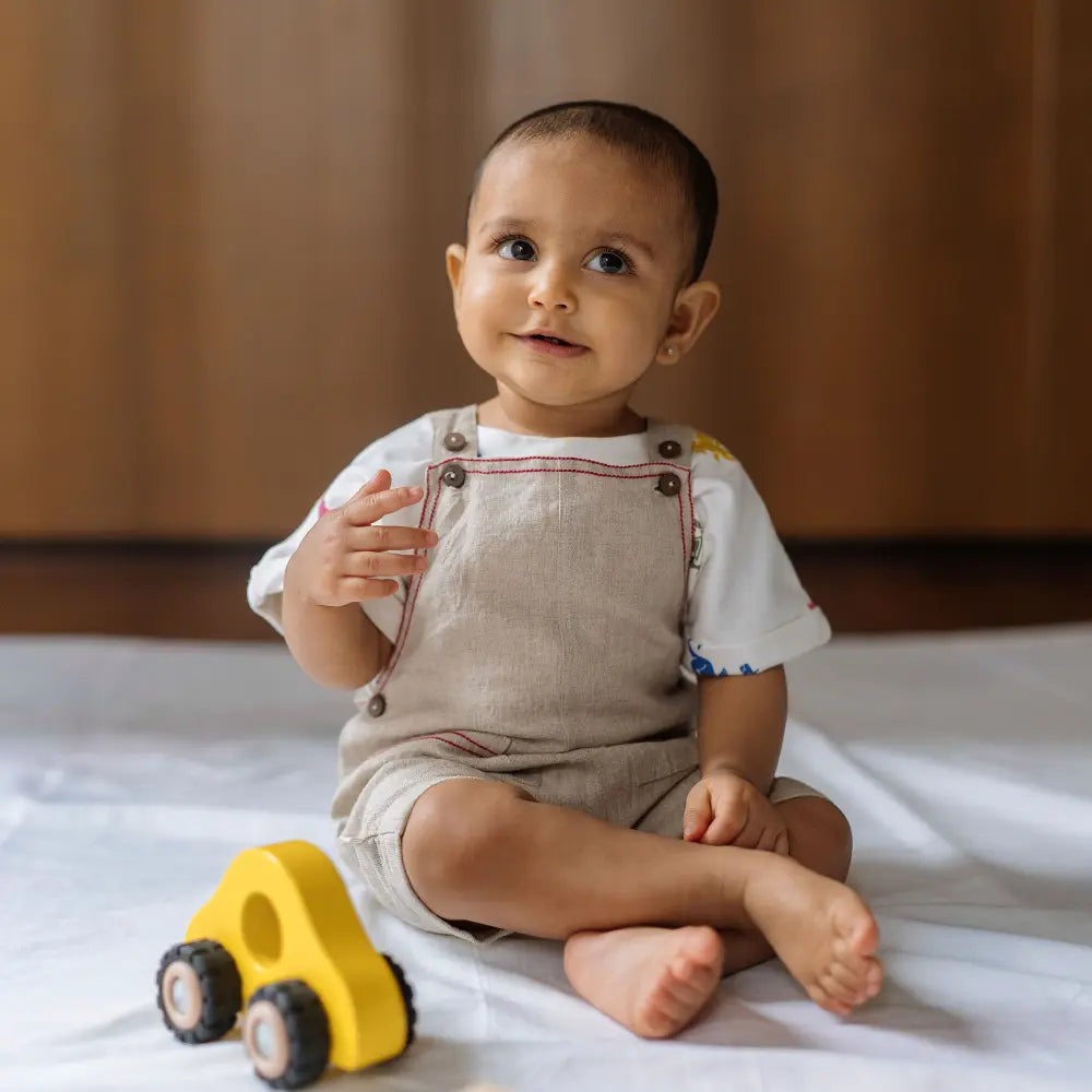Dulaar Linen Dungaree