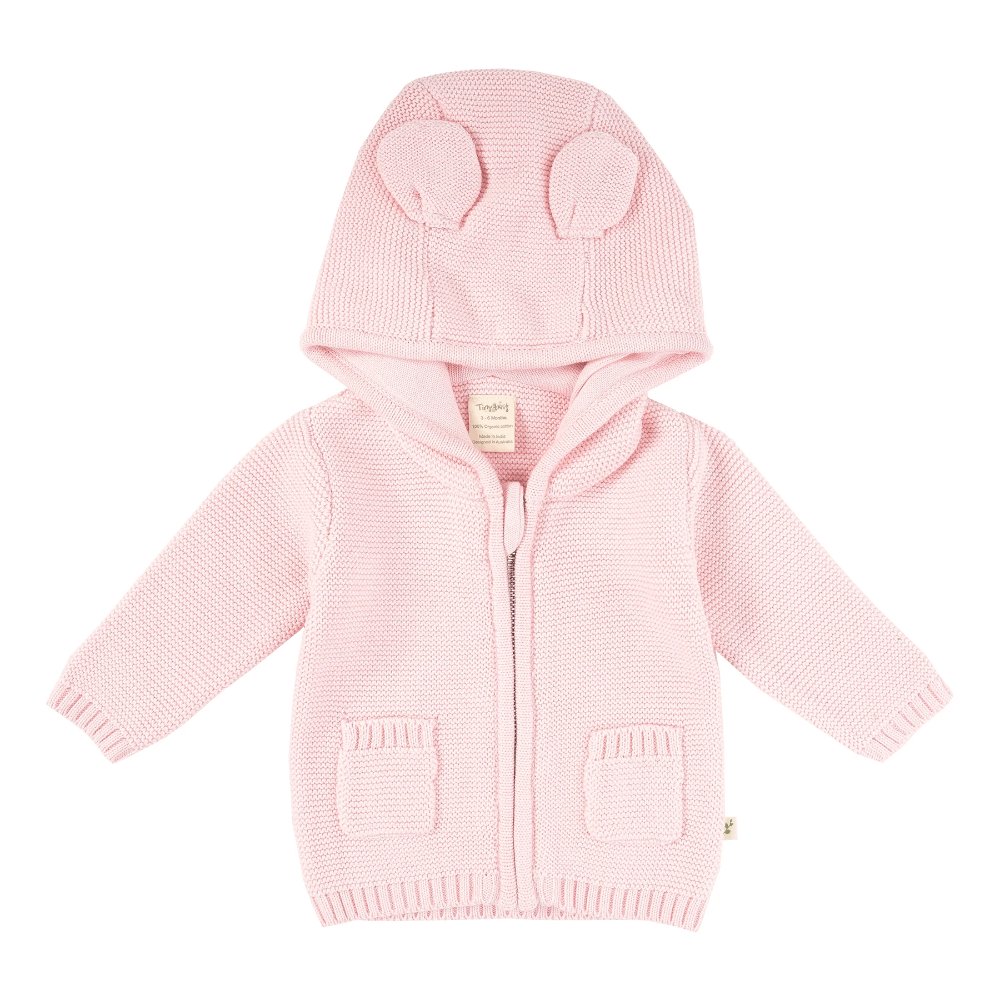 Tiny Twig Knitted Hoodie - Girls