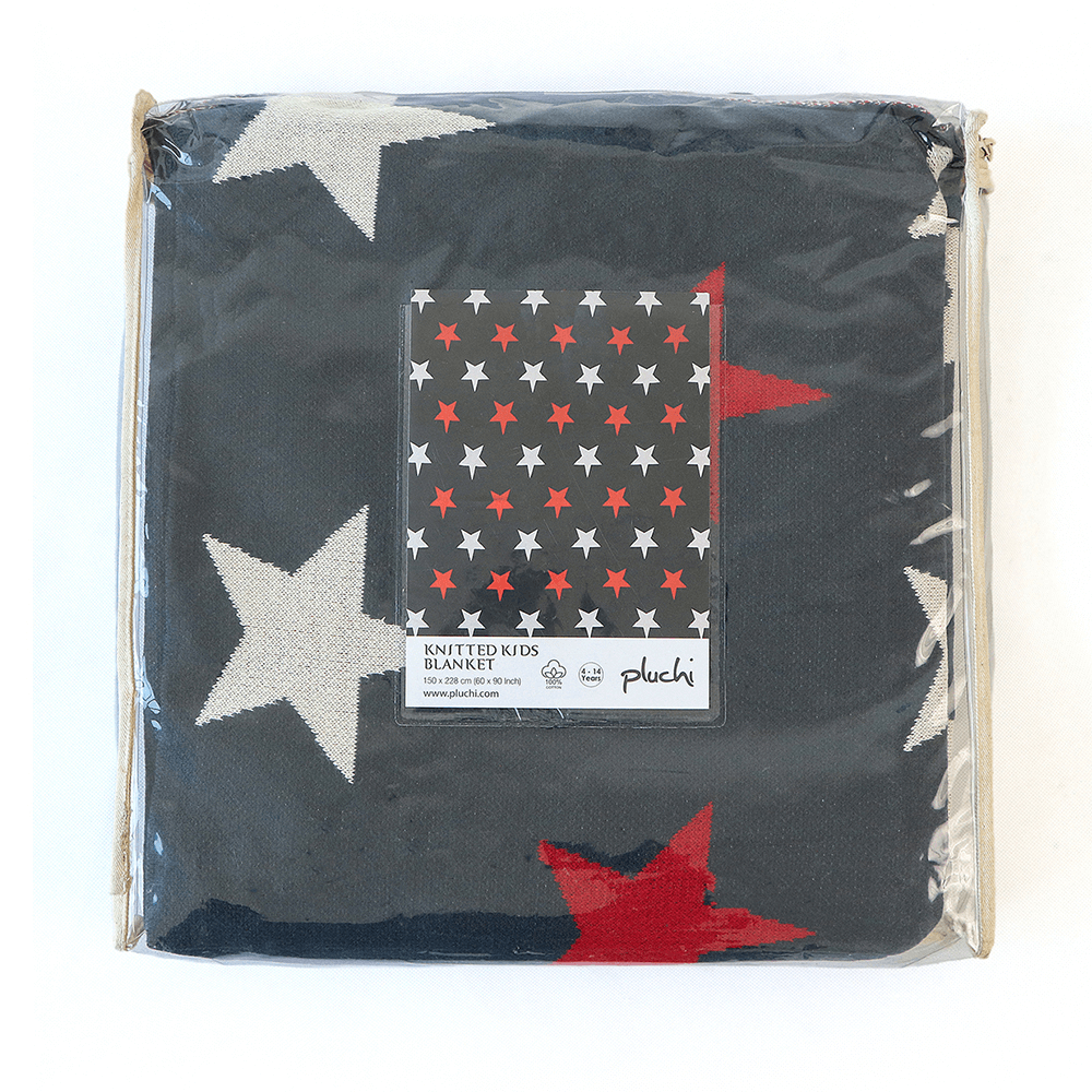 Pluchi Kids Cotton Knitted AC Blanket
