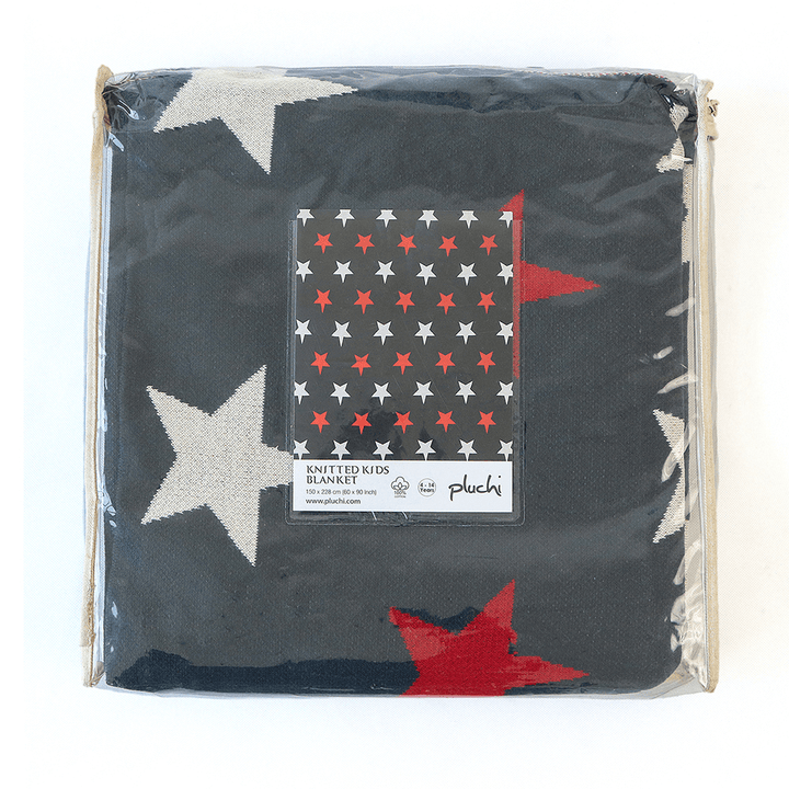 Pluchi Kids Cotton Knitted AC Blanket