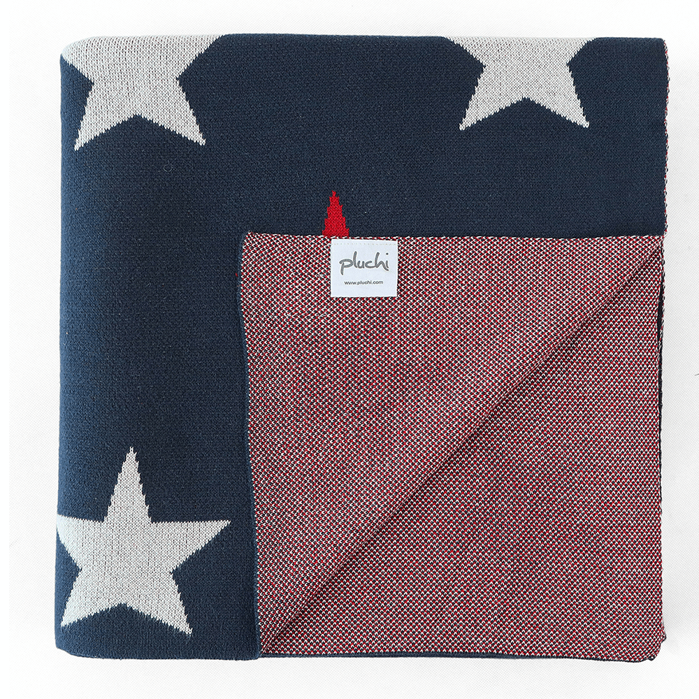 Pluchi Kids Cotton Knitted AC Blanket