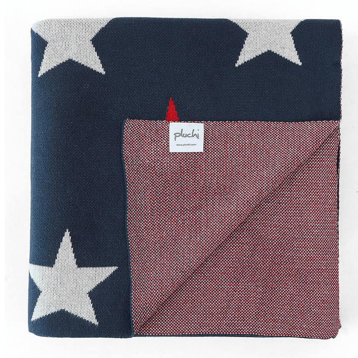 Pluchi Kids Cotton Knitted AC Blanket