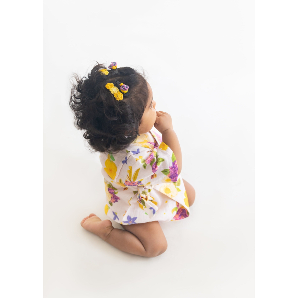 Rattle & Co. Sun And Song Kimono Onesie