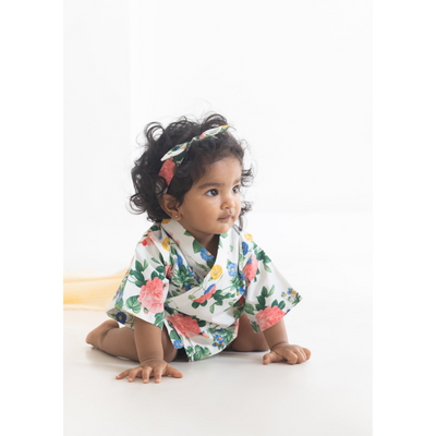 Rattle & Co. My Buttercup Kimono Onesie