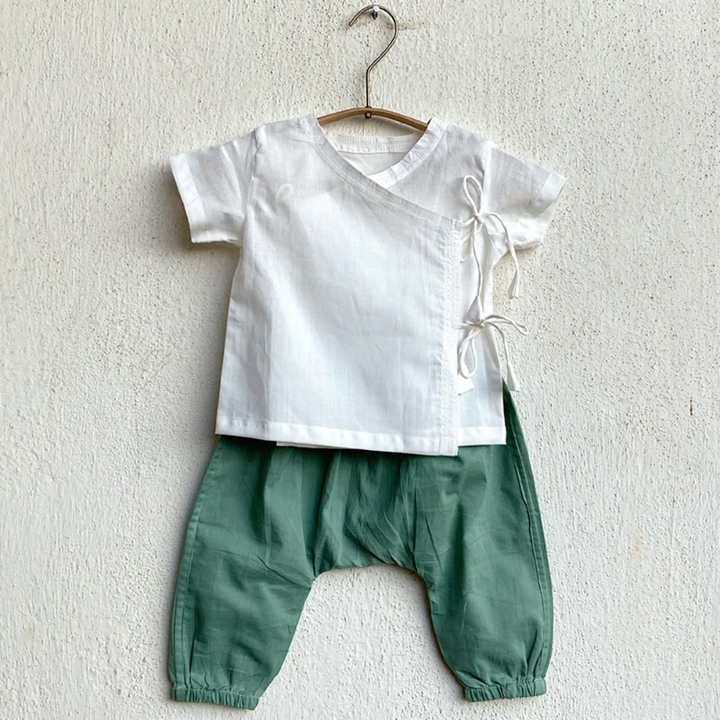 Whitewater Kids Koi Bag - Koi Mint Angrakha Set