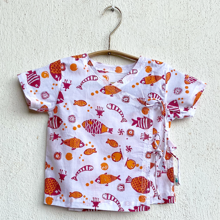 Whitewater Kids Unisex Organic Angarakha Top (Set of 2)