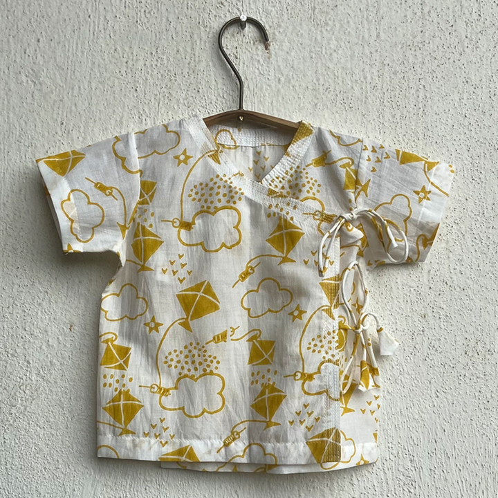 Whitewater Kids Unisex Organic Angarakha Top (Set of 2)