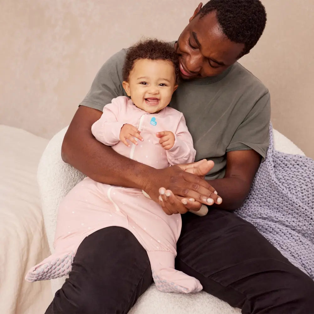 Love to Dream Sleep Suit - Powder Pink, Cotton, 1.0T