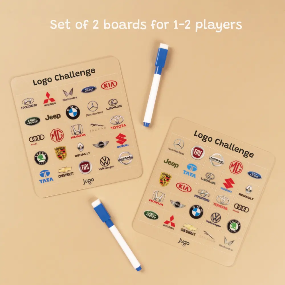 Jugo Play Logo Challenge Road Trip Games