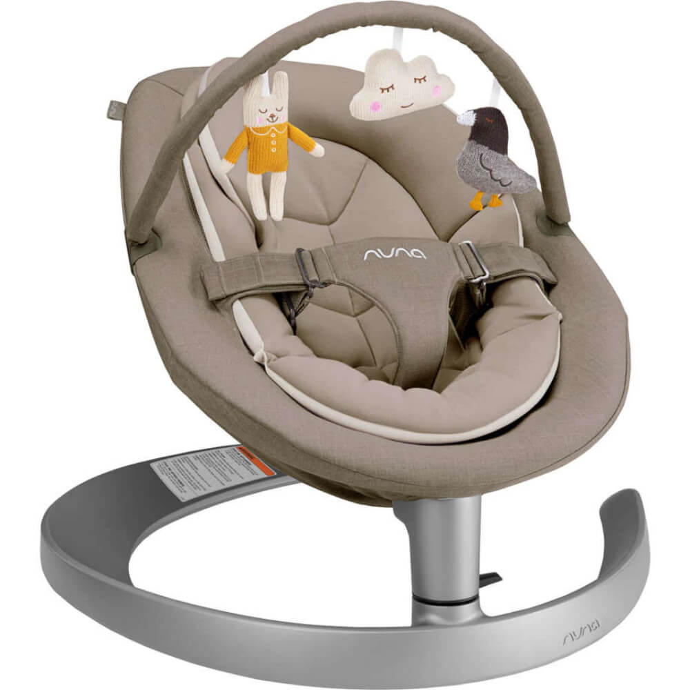 Nuna Leaf Grow Bouncer & Toddler Chair with Toy Bar