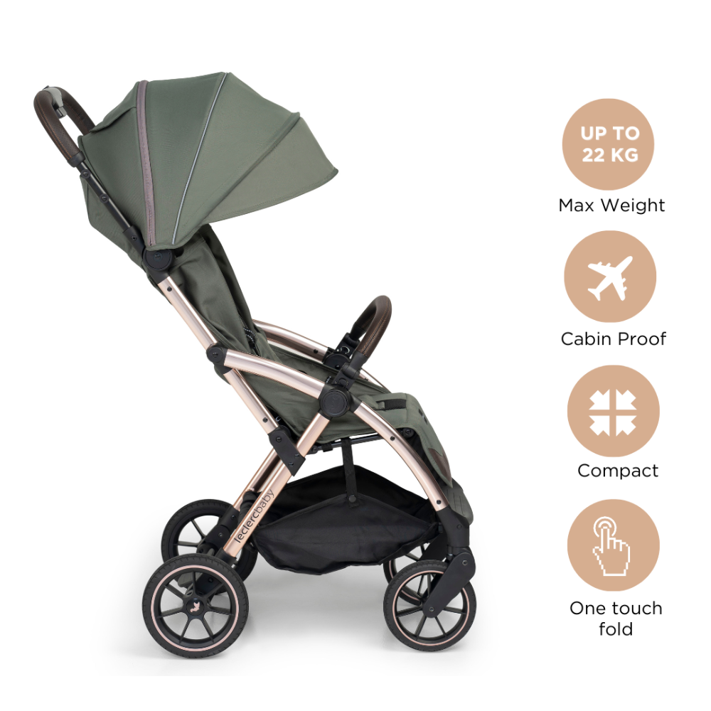 Leclerc Baby Influencer XL Stroller - Army Green