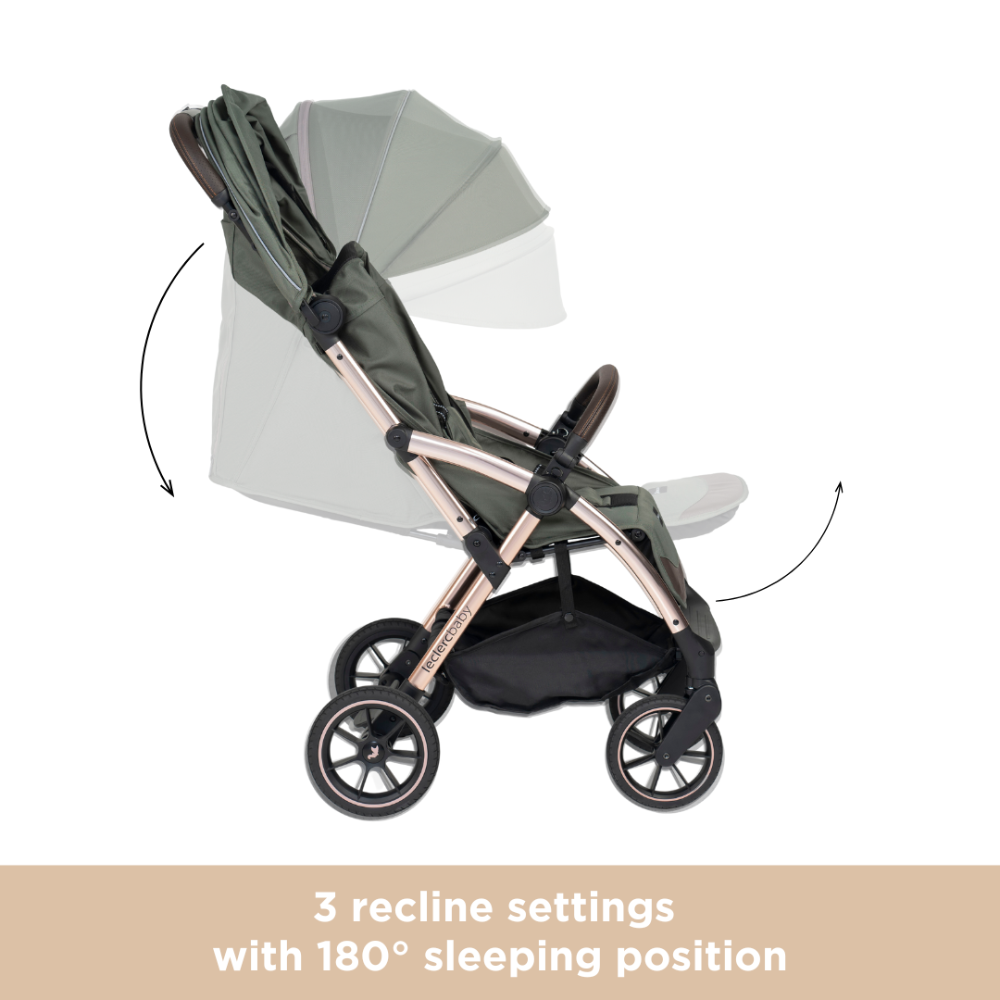 Leclerc Baby Influencer XL Stroller - Army Green