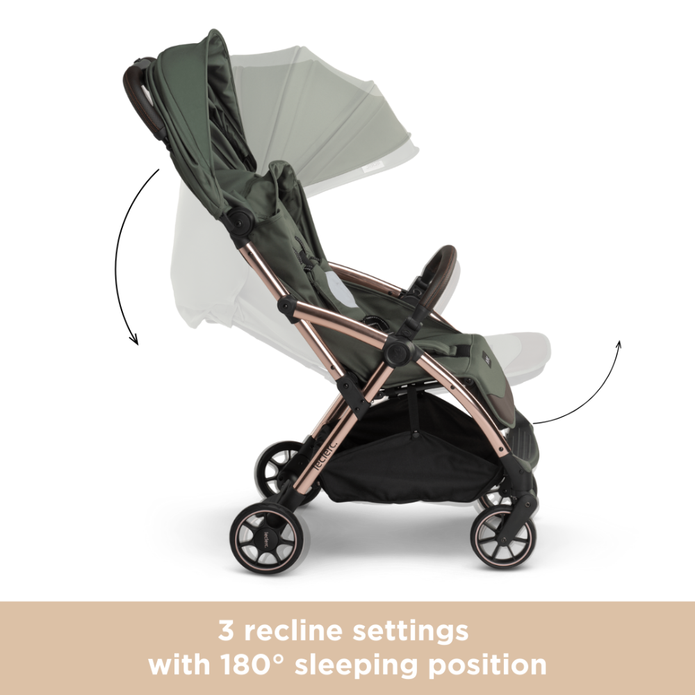 Leclerc Baby Influencer Stroller - Army Green