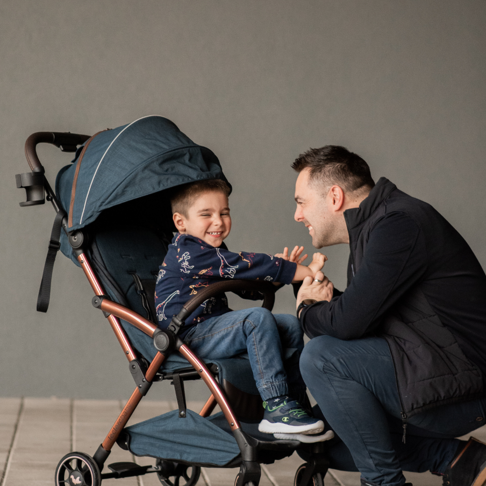 Leclerc Baby Influencer Air Stroller- Denim Blue