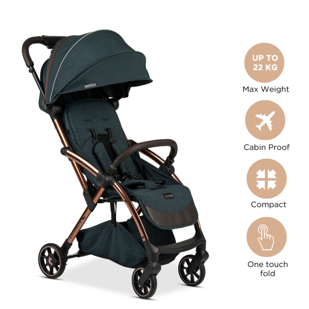 Leclerc Baby Influencer Air Stroller- Denim Blue