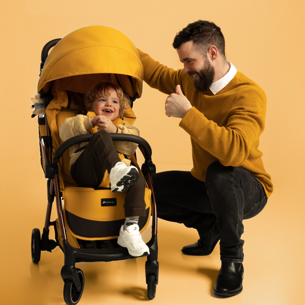 Leclerc Baby Influencer Air Stroller- Golden Mustard