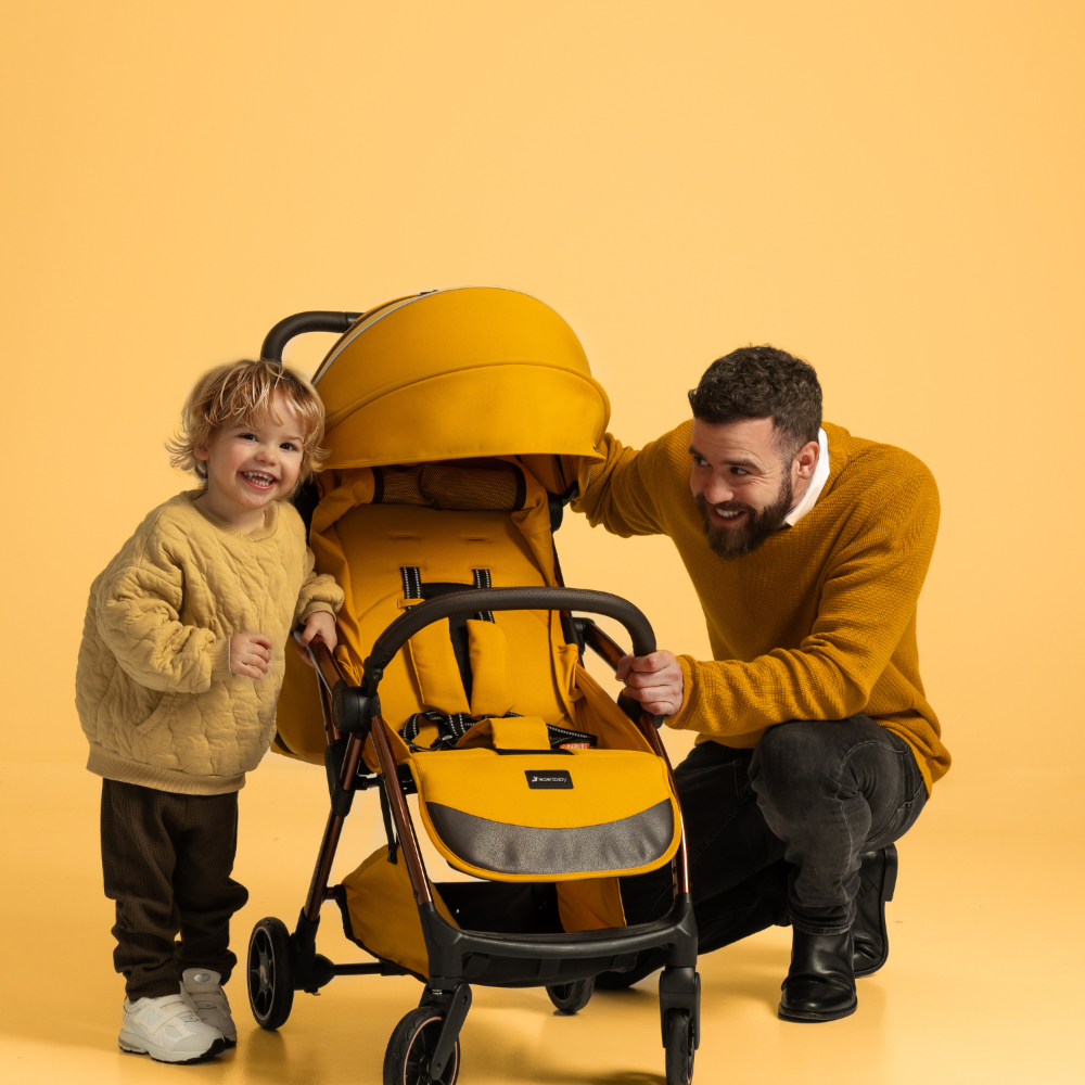 Leclerc Baby Influencer Air Stroller- Golden Mustard