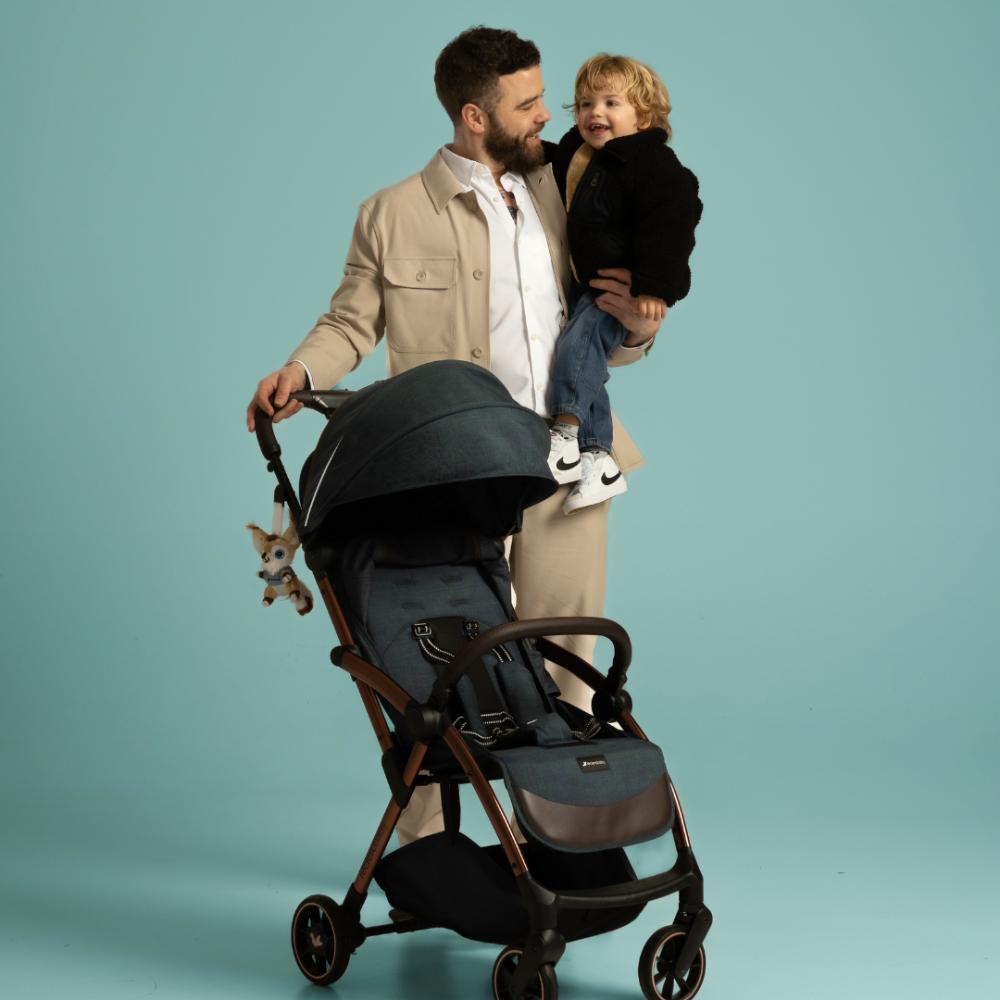 Leclerc Baby Influencer Air Stroller- Piano Black