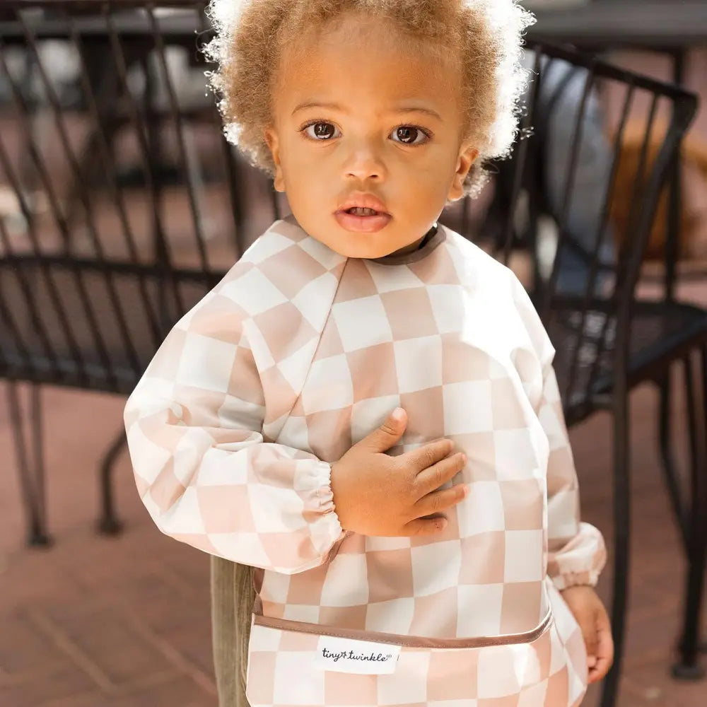 Beige Checkers