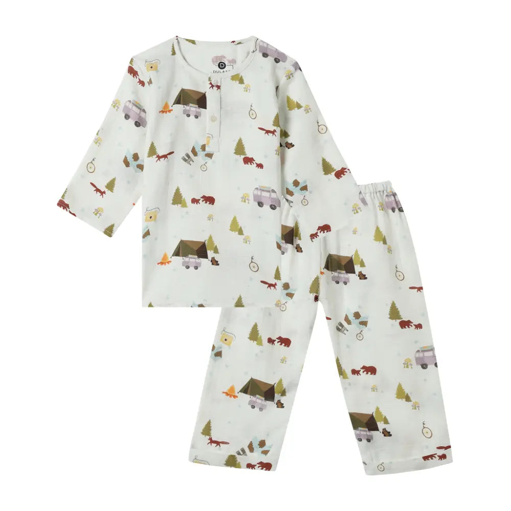 Dulaar Organic Muslin Loungewear - The Happy Camper