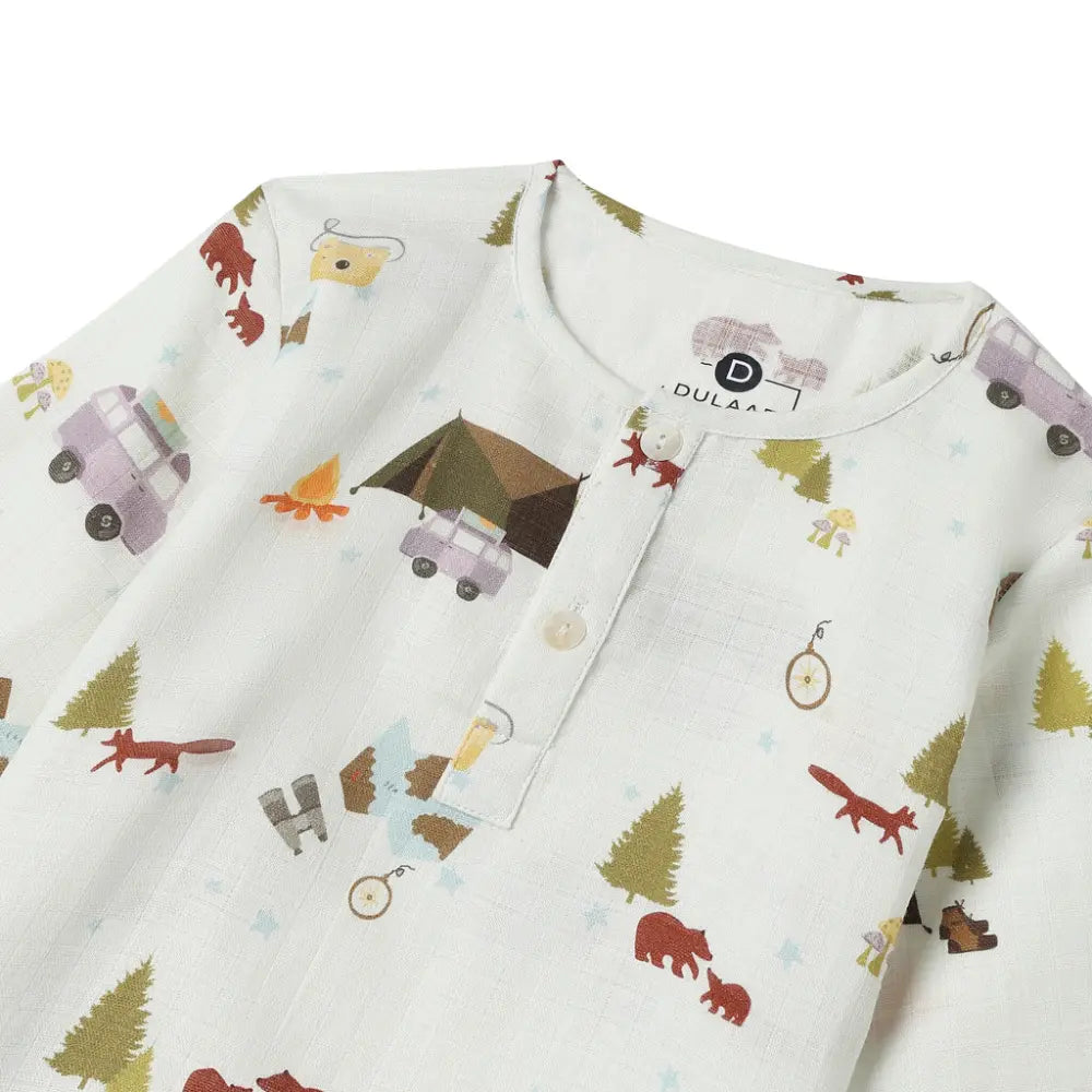 Dulaar Organic Muslin Loungewear - The Happy Camper