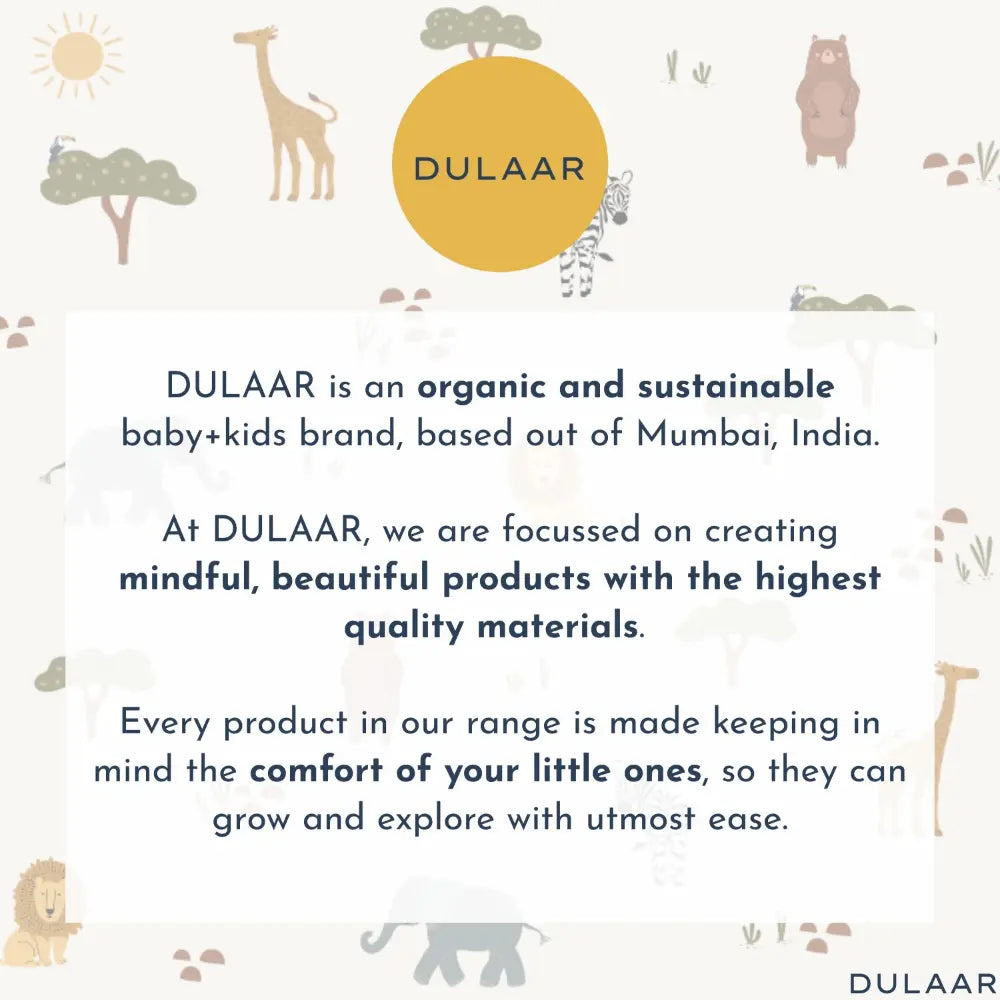 Dulaar Organic Muslin Loungewear Set - Popsicle Pop