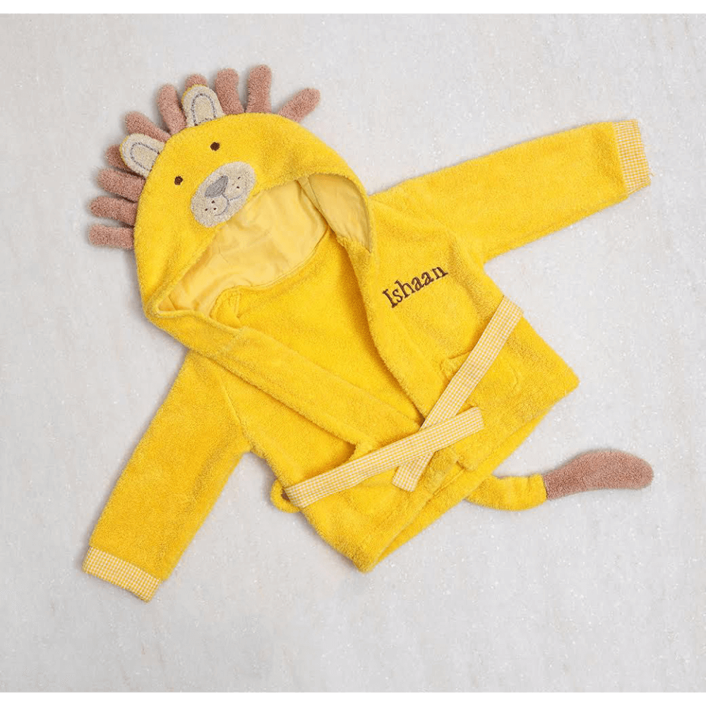 Little West Street Lion Bath Robe