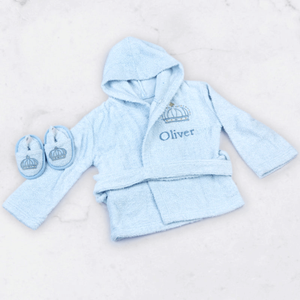 Little West Street Personalized Spa Time New Born Gift Set (Prince)