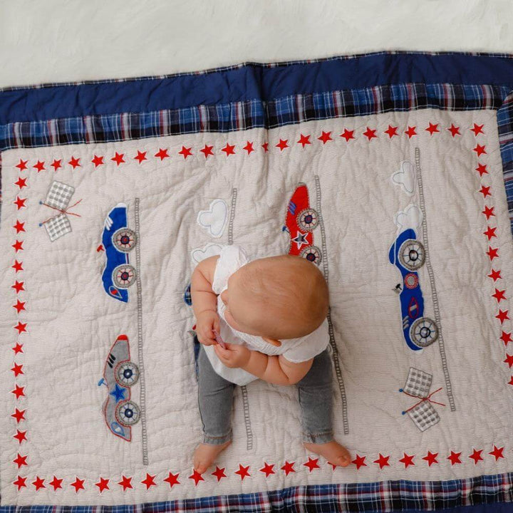 Little West Street Personalized Vrooooom! Quilt