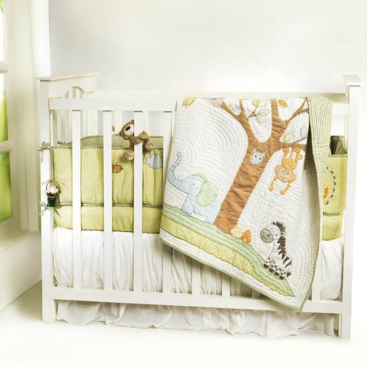 Little West Street Personalized Jungle Safari Quilt