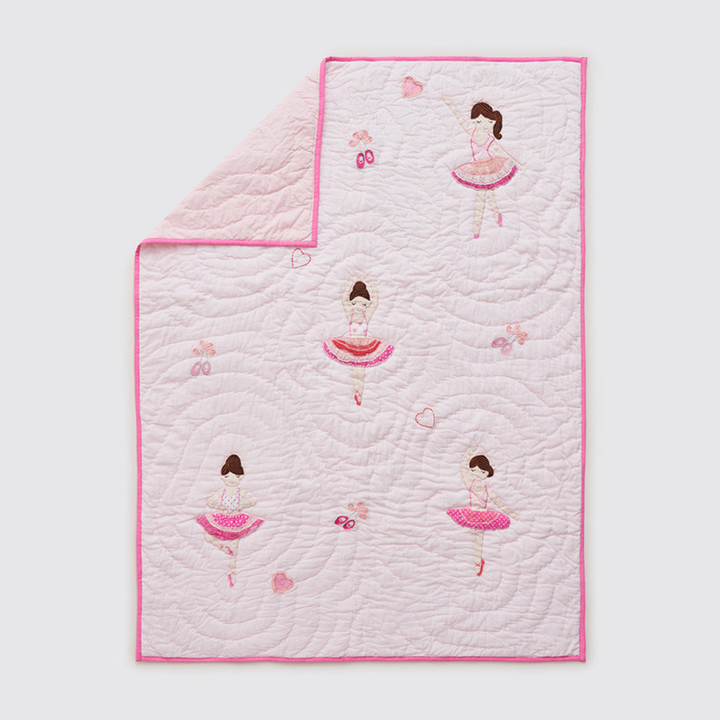 Little West Street Personalized Ballerinas Complete Crib Bedding Set
