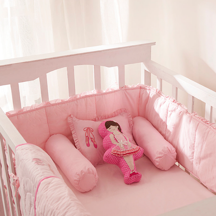 Little West Street Personalized Ballerinas Complete Crib Bedding Set