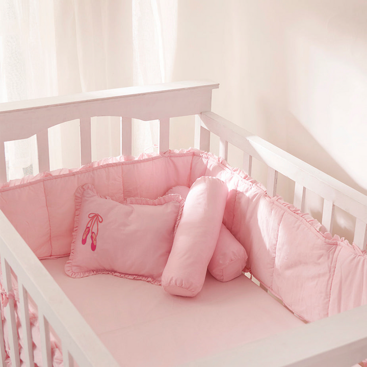 Little West Street Personalized Ballerinas Complete Crib Bedding Set