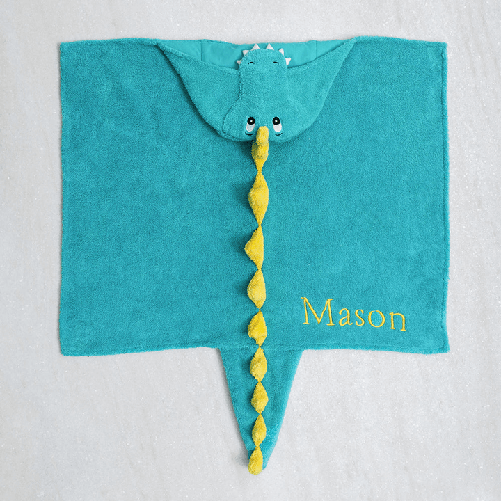 Little West Street Personalized Dino Animal Wrap (Baby)