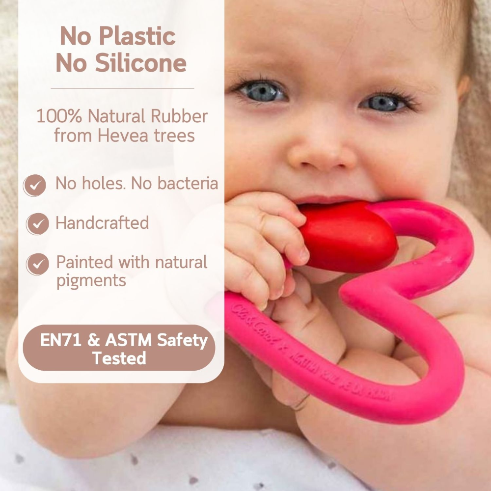 Oli &amp; Carol x ARP The Heart Teether