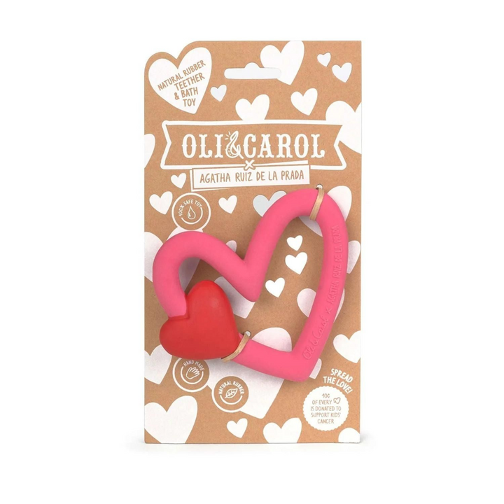 Oli &amp; Carol x ARP The Heart Teether