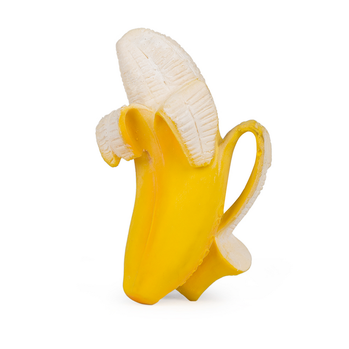 Oli &amp; Carol Ana Banana Natural Rubber Teether