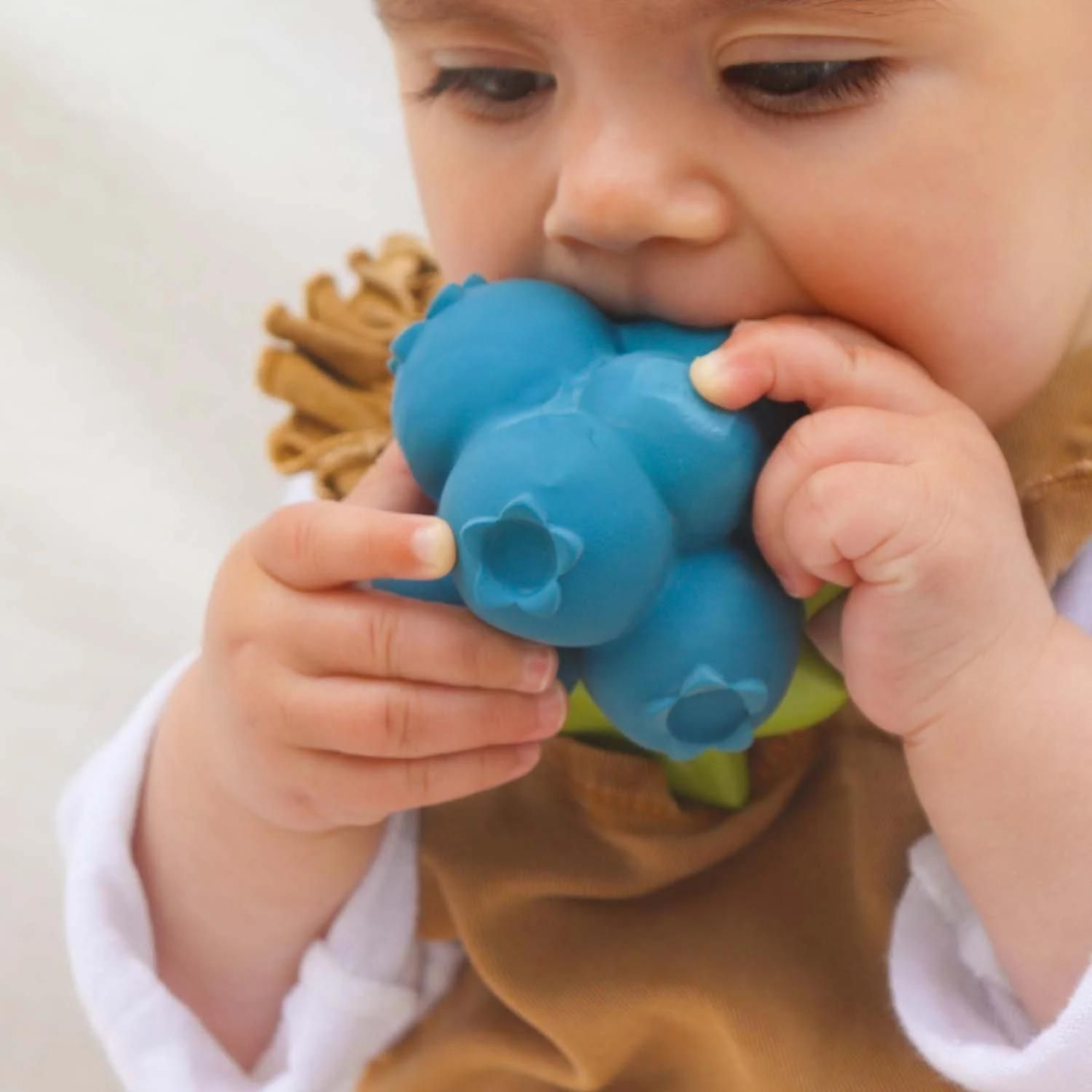 Oli & Carol Jerry The Blueberry Natural Rubber Teether