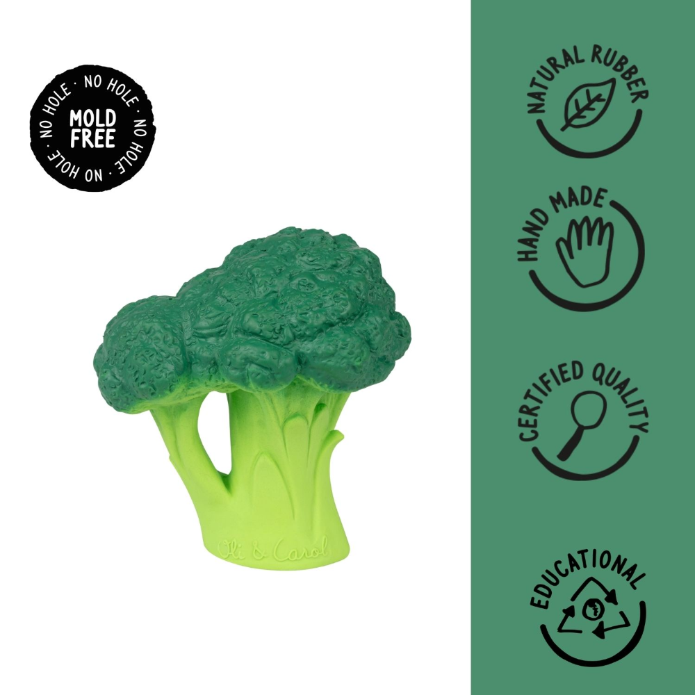 Oli &amp; Carol Brucy The Broccoli Teether
