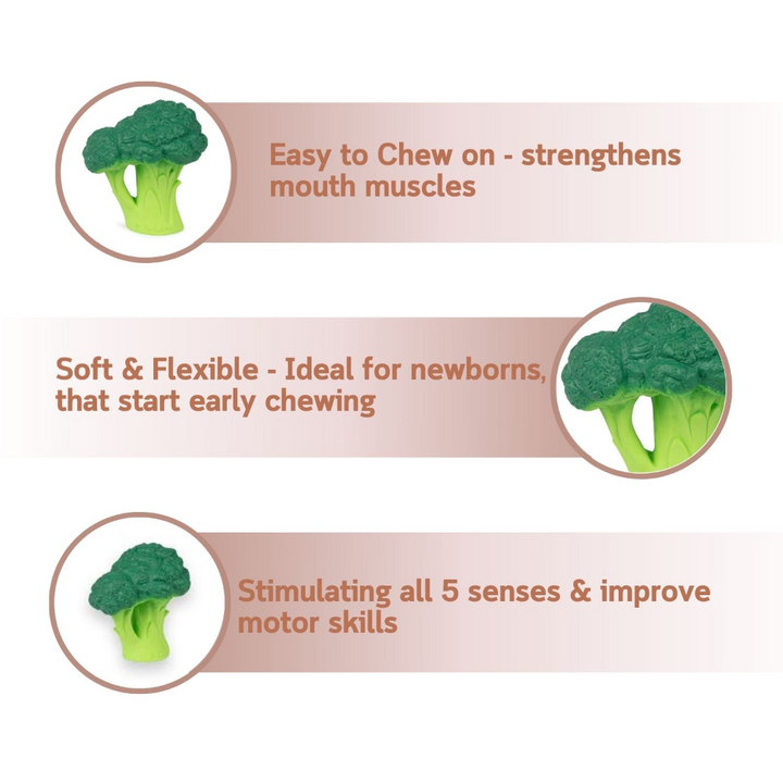 Oli &amp; Carol Brucy The Broccoli Teether