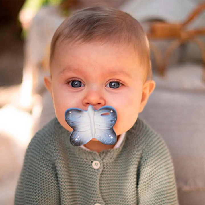 Oli &amp; Carol Blues The Butterfly Chewy Teether