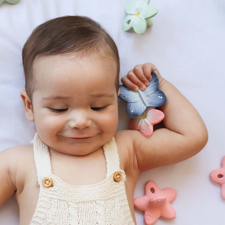 Oli &amp; Carol Blues The Butterfly Chewy Teether