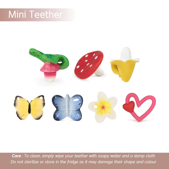 Oli &amp; Carol Blues The Butterfly Chewy Teether