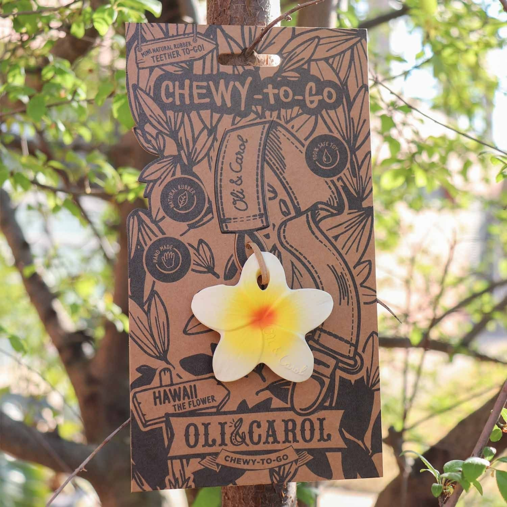 Oli &amp; Carol Hawaii The Flower Chewy Teether