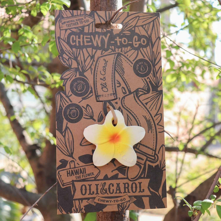 Oli &amp; Carol Hawaii The Flower Chewy Teether