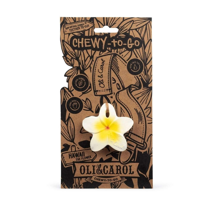 Oli &amp; Carol Hawaii The Flower Chewy Teether