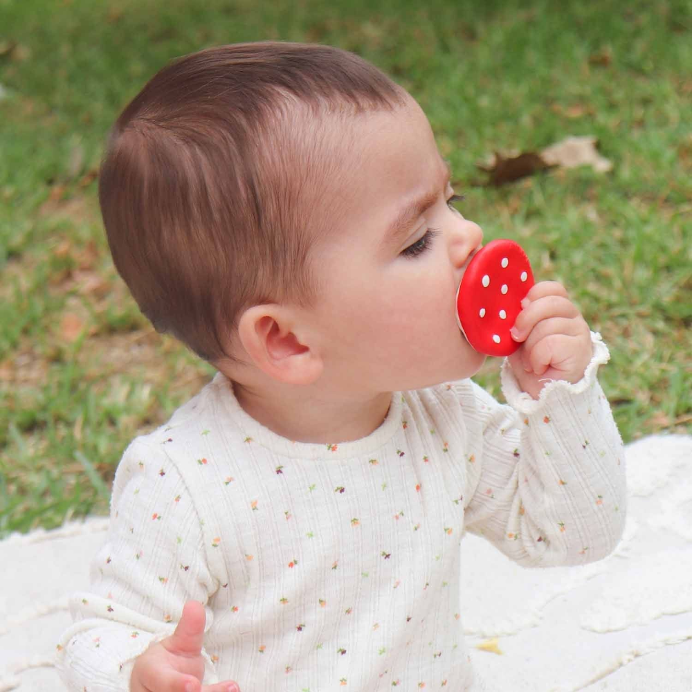 Oli & Carol Spotty The Mushroom Chewy Teether