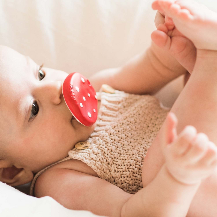 Oli &amp; Carol Spotty The Mushroom Chewy Teether